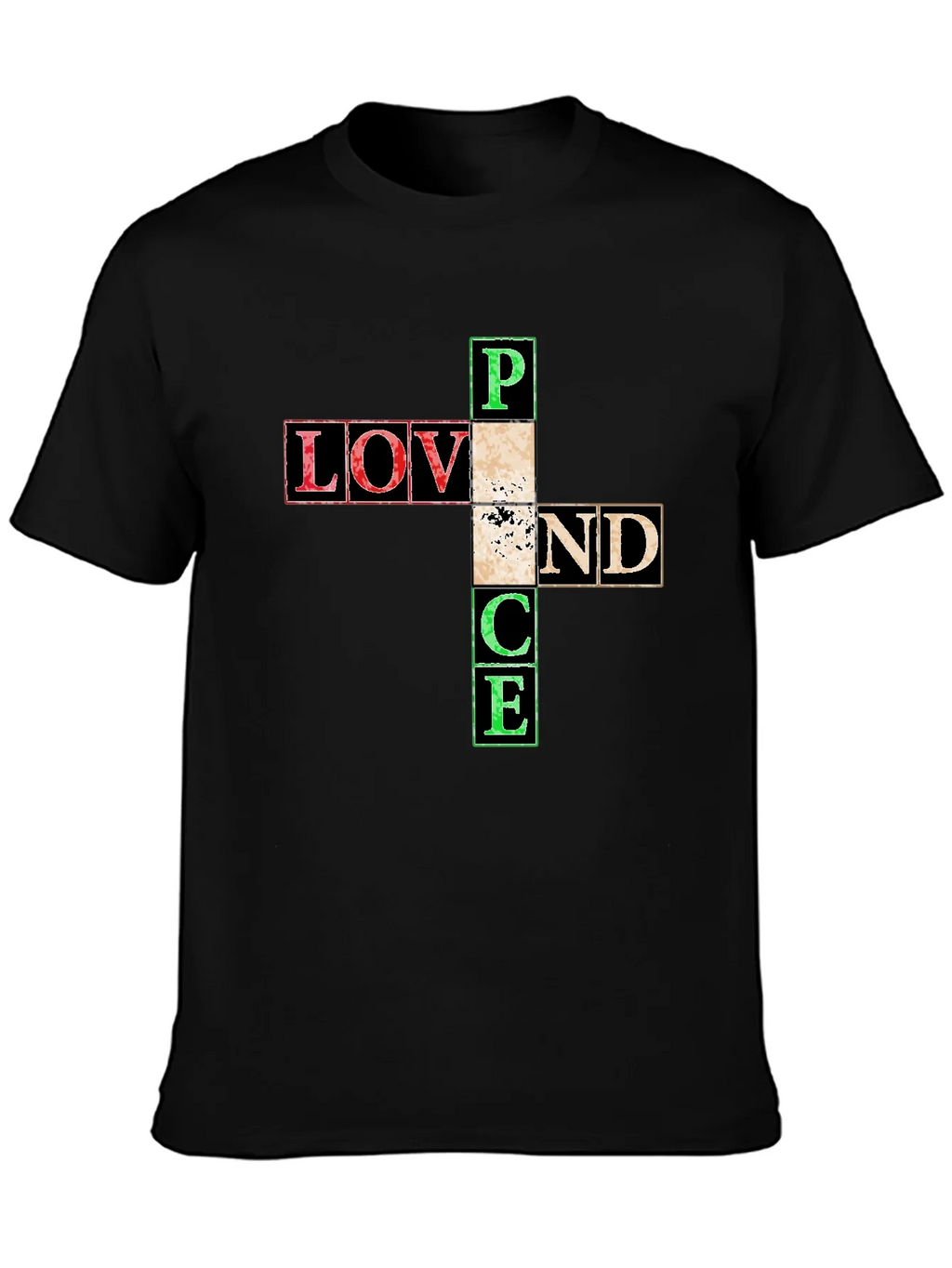 Love and Peace Graphic T-Shirt product image 3