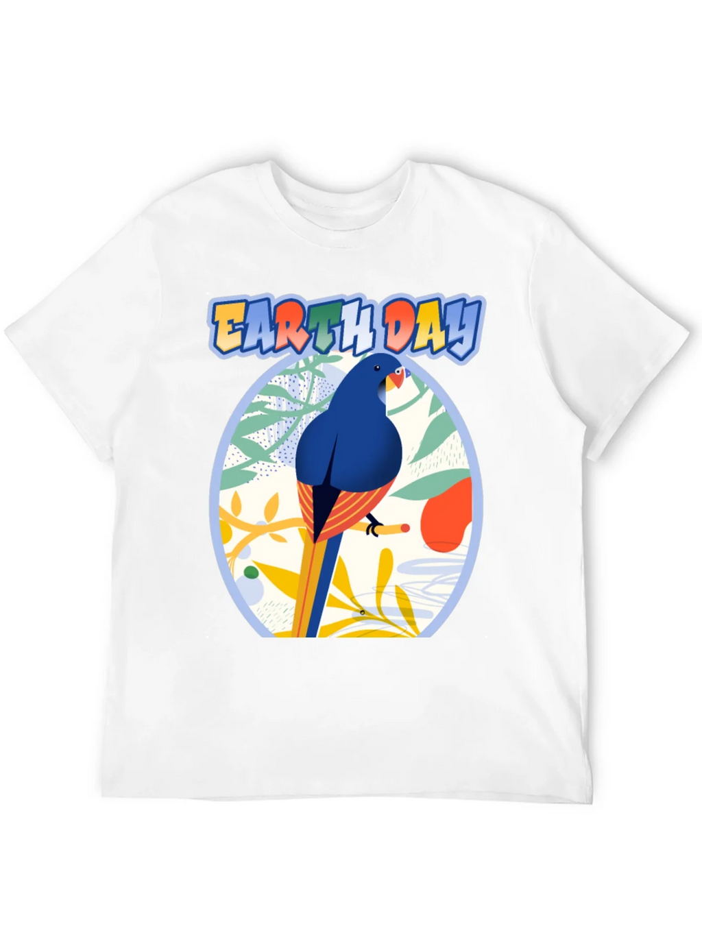 Earth Day T-shirt with Bird and Nature Design product image 11
