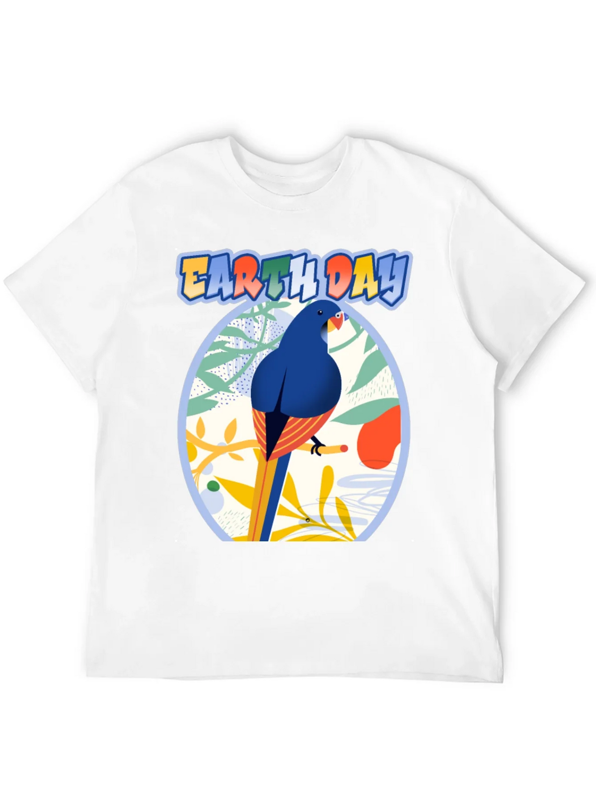 Earth Day T-shirt with Bird and Nature Design product image 11