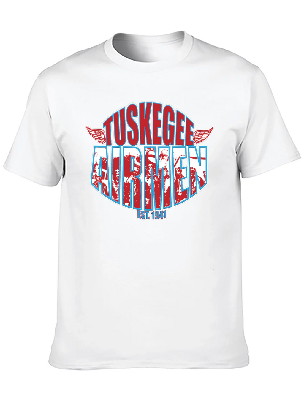 Tuskegee Airmen Black T-Shirt product image 9