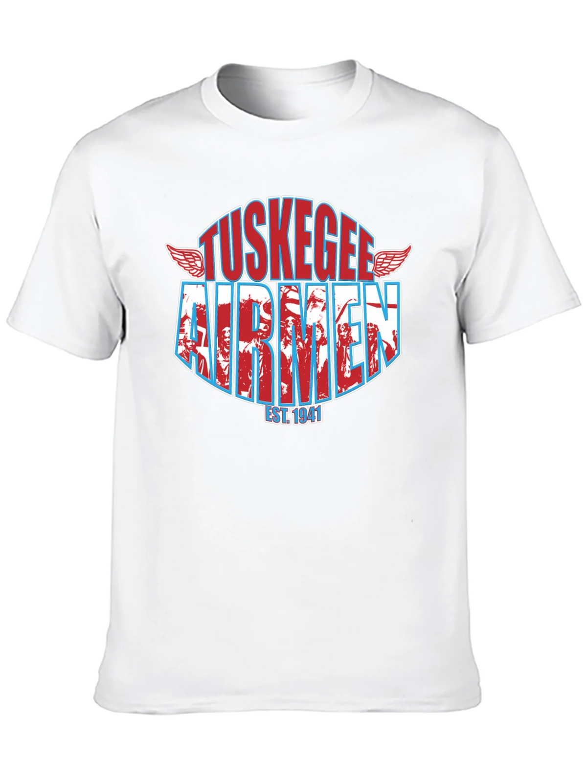 Tuskegee Airmen Black T-Shirt product image 9