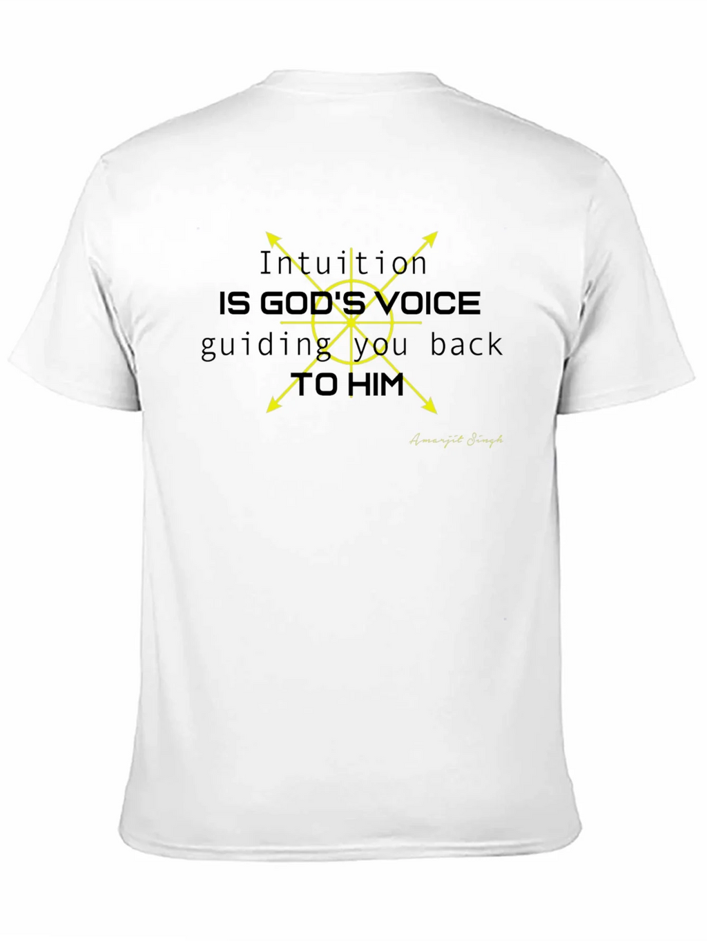 Intuition Graphic T-Shirt - Gods Voice Design product image 10