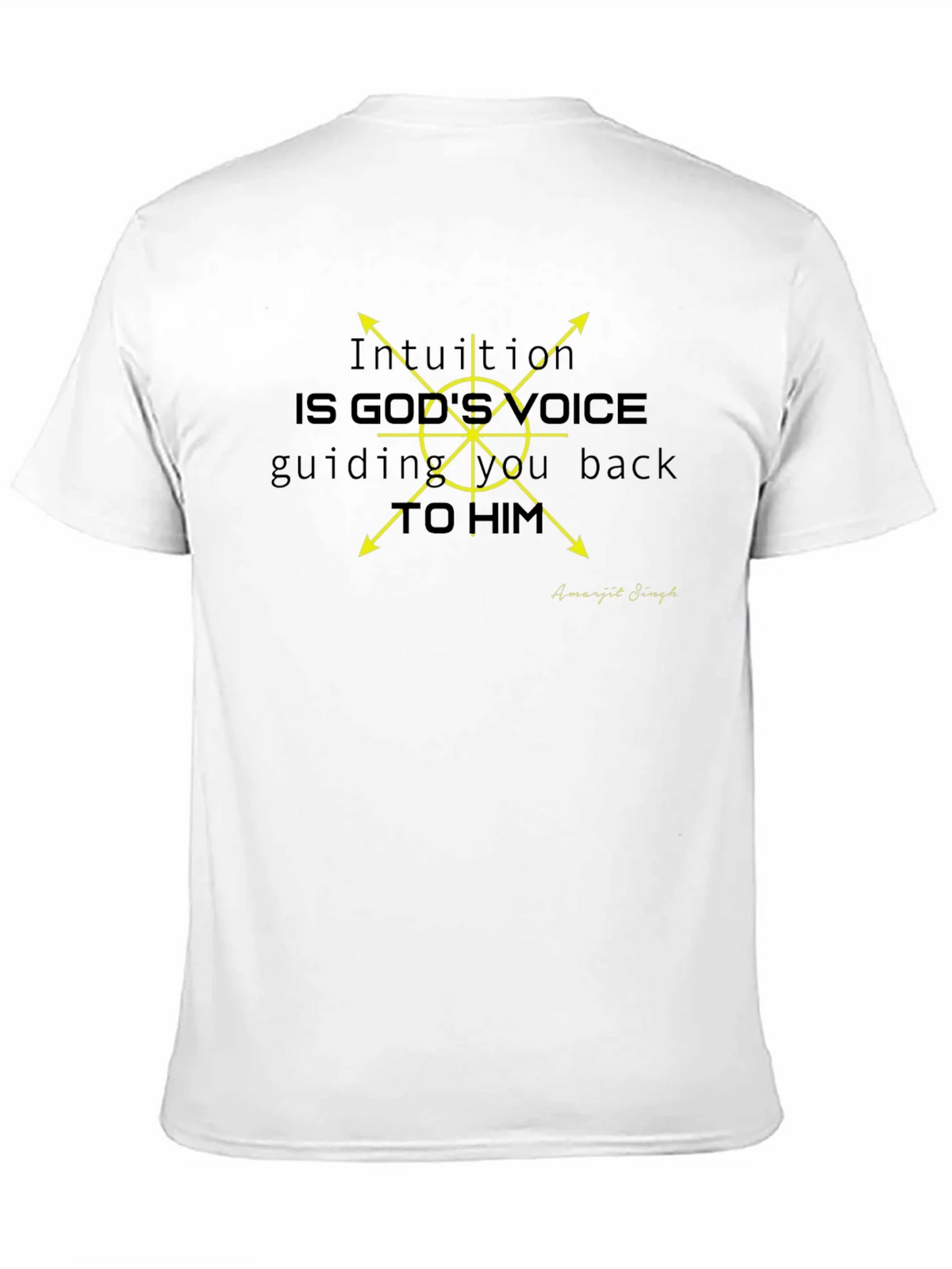 Intuition Graphic T-Shirt - Gods Voice Design product image 10