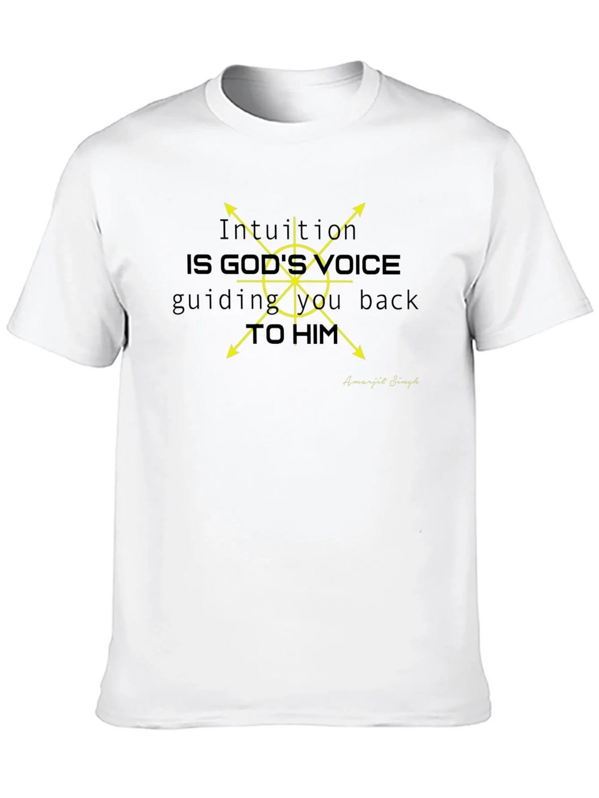 Intuition Graphic T-Shirt - Gods Voice Design product image 9