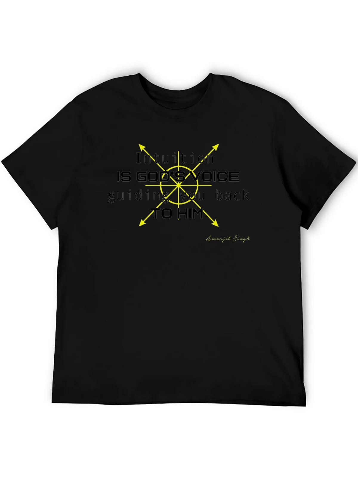 Intuition Graphic T-Shirt - Gods Voice Design product image 5