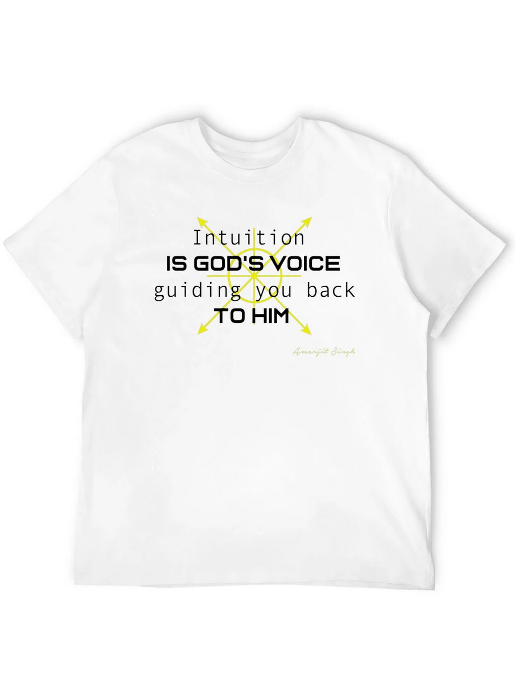 Intuition Graphic T-Shirt - Gods Voice Design product image 11