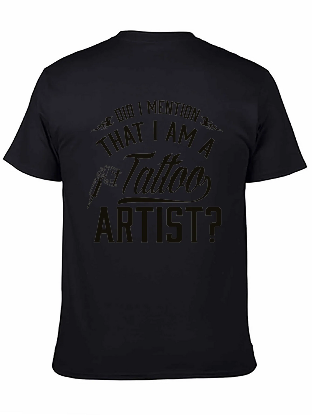 Tattoo Artist Black T-Shirt - Mens Graphic Tee product image 4