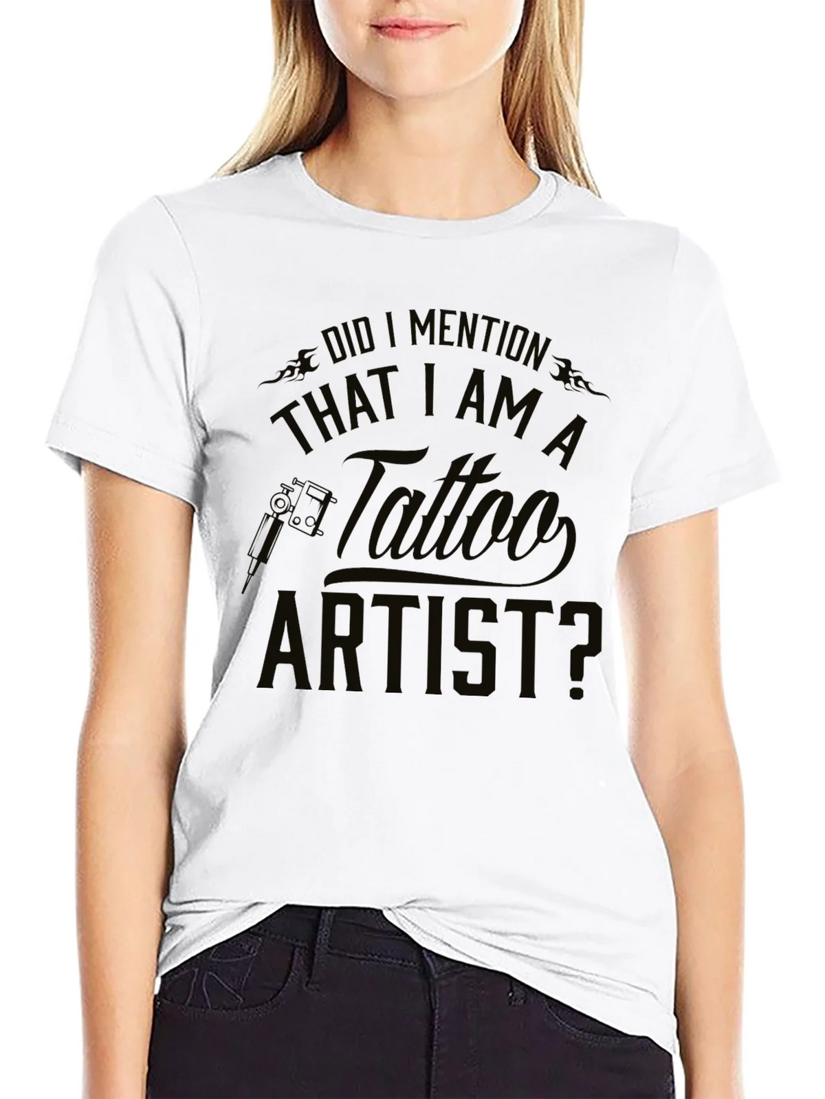 Tattoo Artist Black T-Shirt - Mens Graphic Tee product image 8