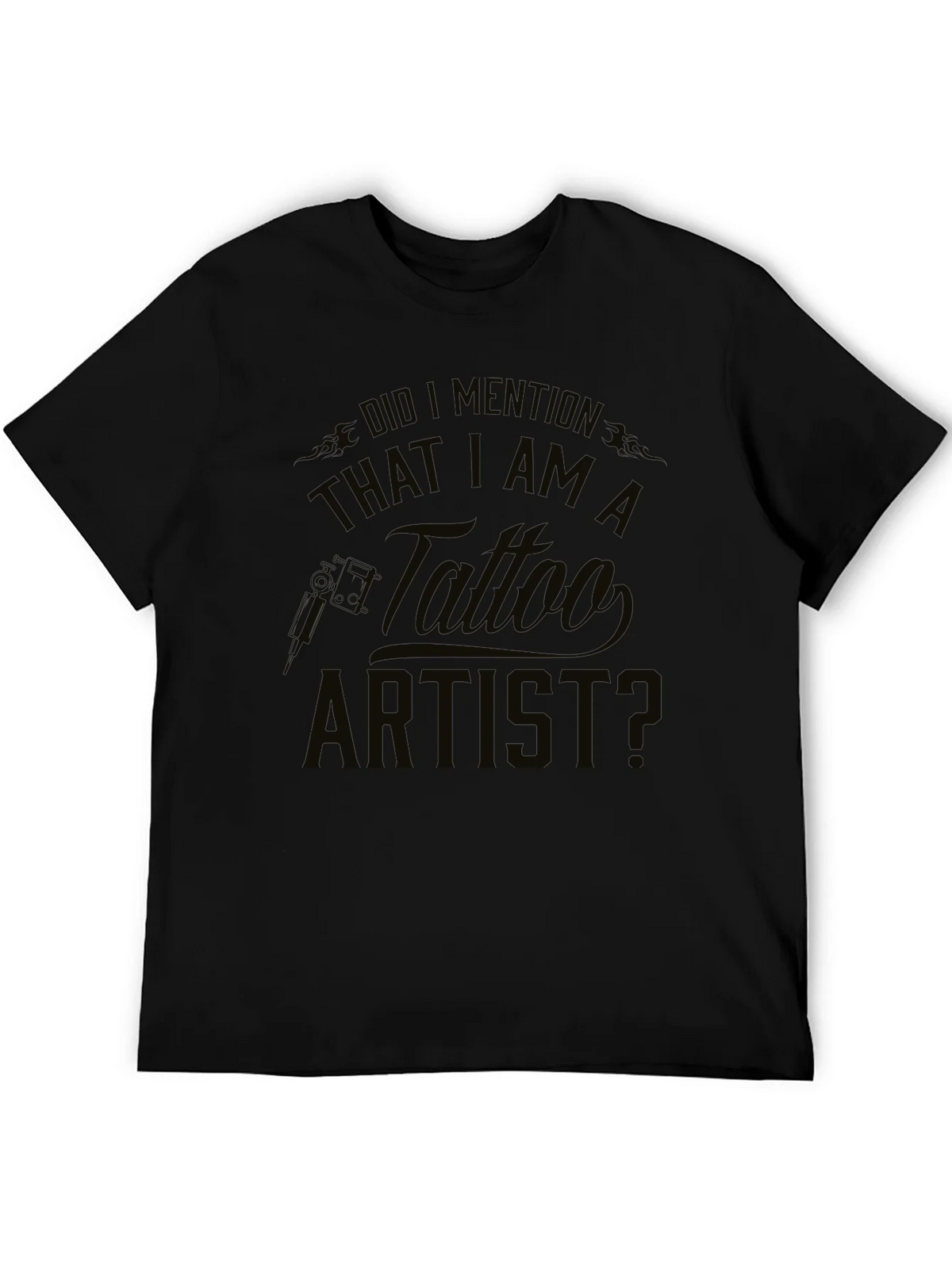 Tattoo Artist Black T-Shirt - Mens Graphic Tee product image 5