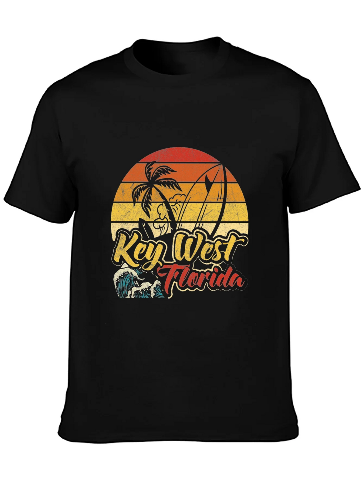 Key West Florida Graphic Tee - Beach Surf Style product image 3