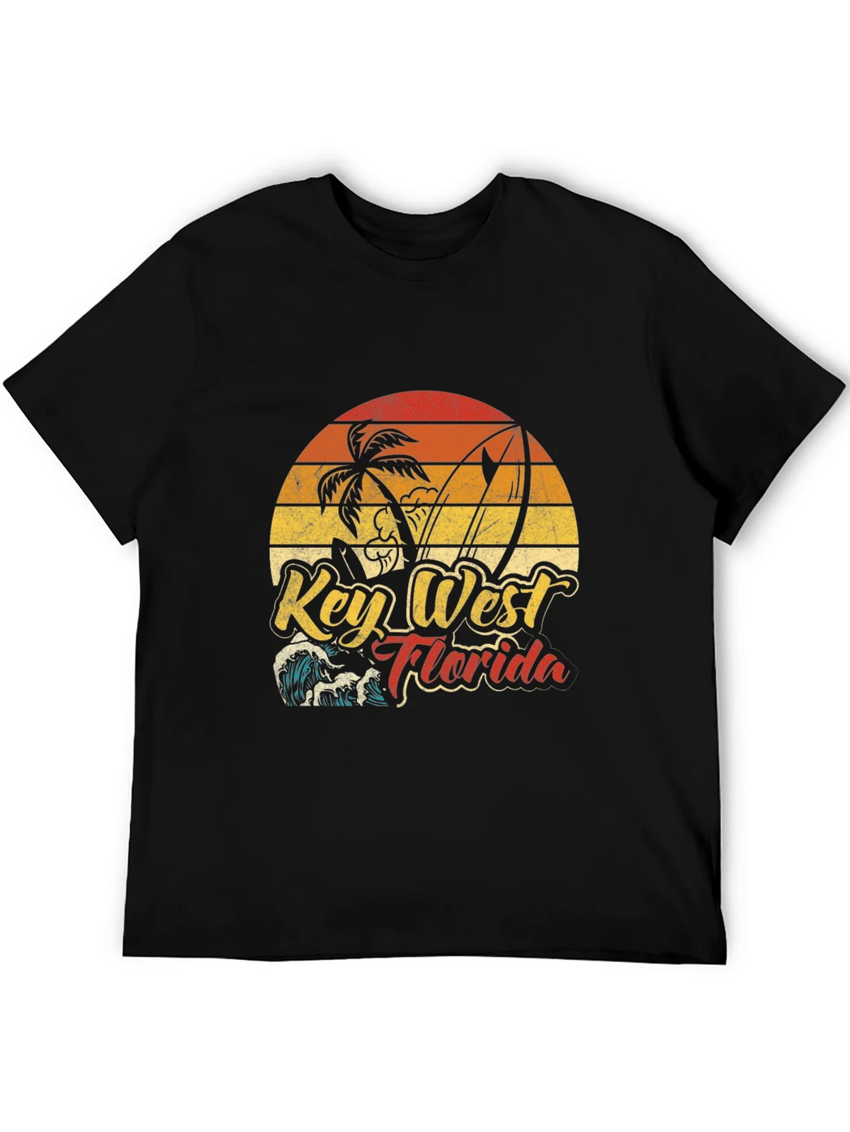 Key West Florida Graphic Tee - Beach Surf Style product image 5