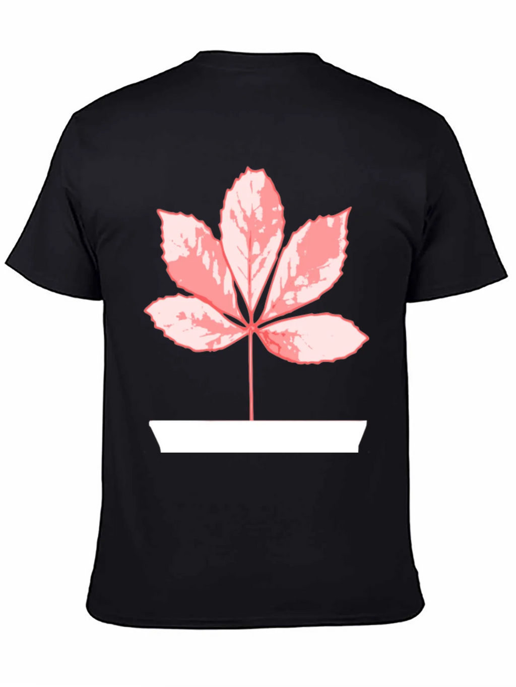 Leaf Graphic Tee - Black Casual Shirt product image 4