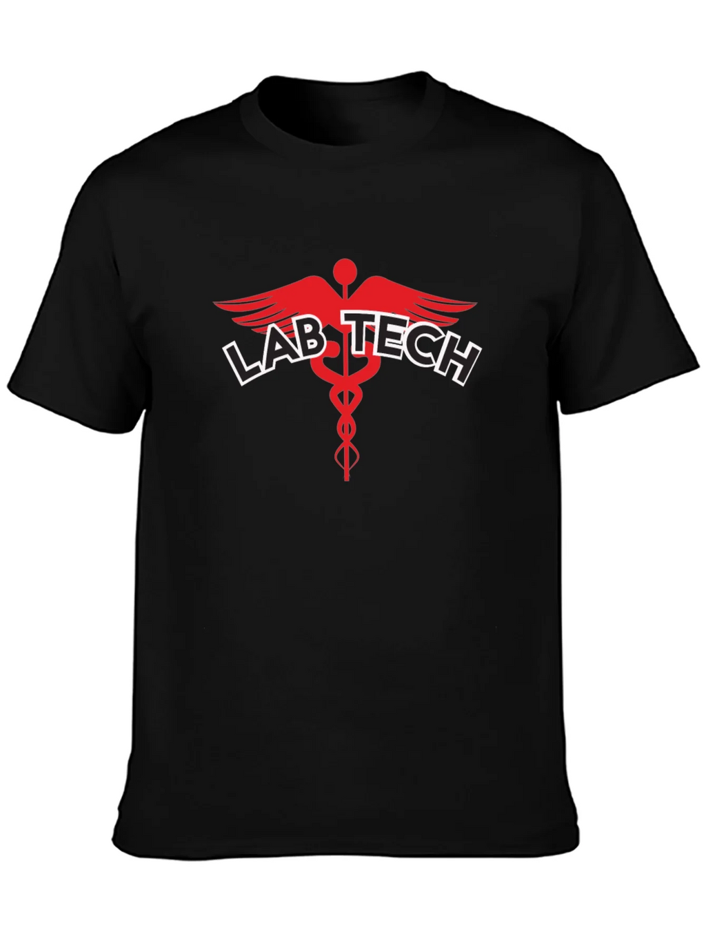 Lab Tech Medical T-Shirt - Black product image 3