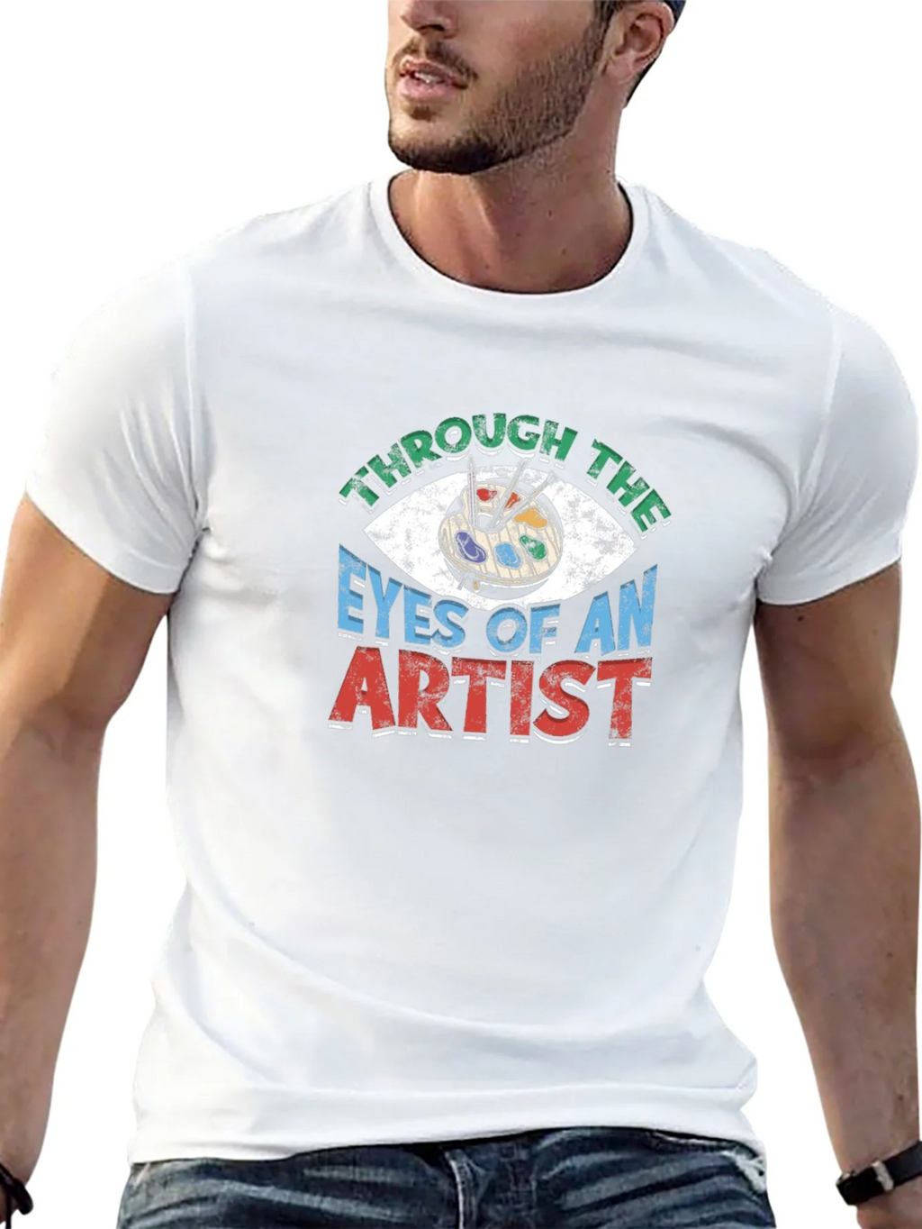 Artists Eye Graphic Tee - Creative Vision T-Shirt product image 12