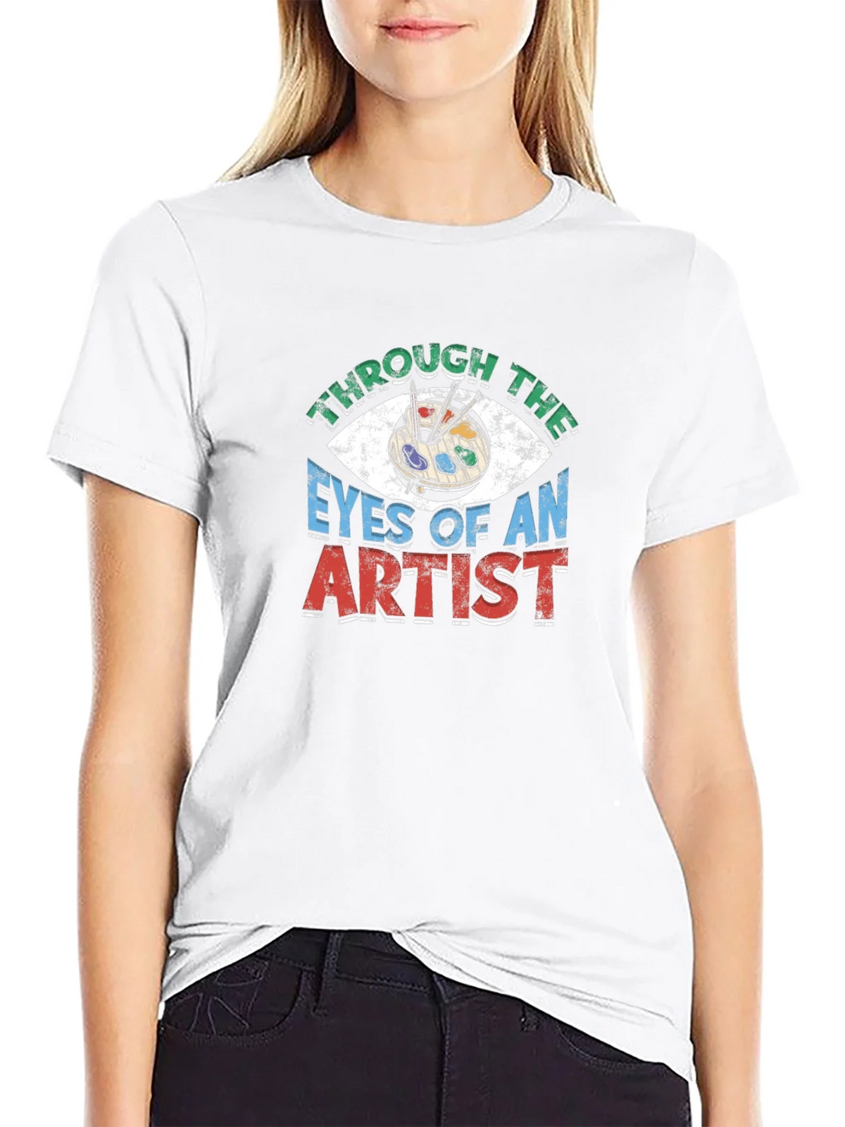 Artists Eye Graphic Tee - Creative Vision T-Shirt product image 8