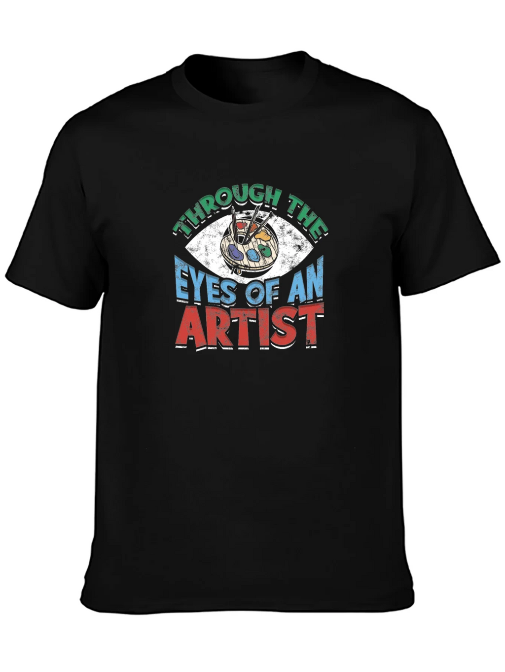 Artists Eye Graphic Tee - Creative Vision T-Shirt product image 3