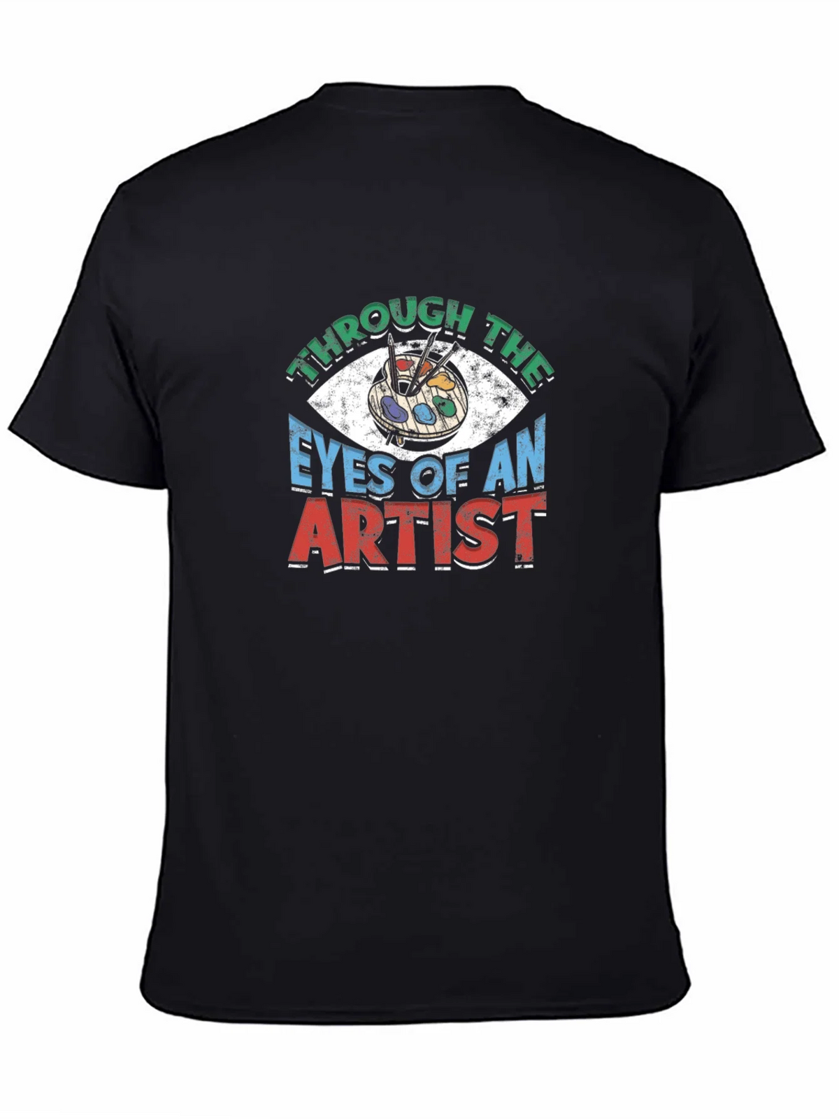 Artists Eye Graphic Tee - Creative Vision T-Shirt product image 4
