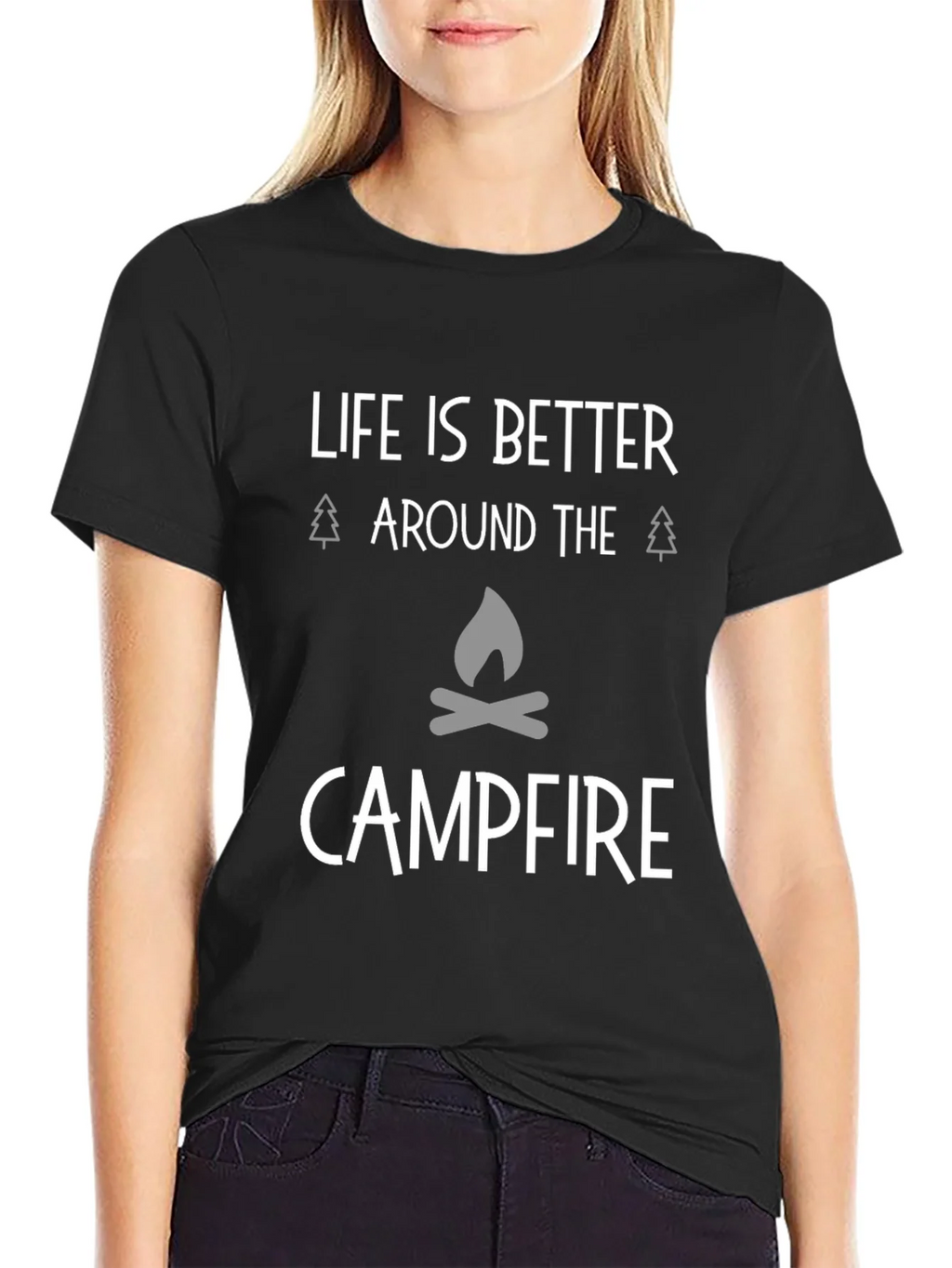 Campfire Graphic Tee - Life is Better Around The product image 2