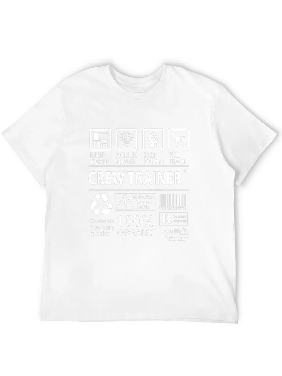 Crew Trainer 100% Organic T-Shirt product image 11