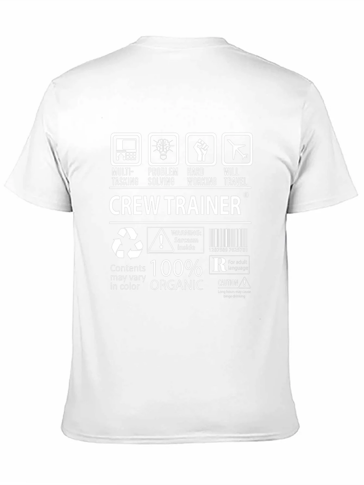 Crew Trainer 100% Organic T-Shirt product image 10
