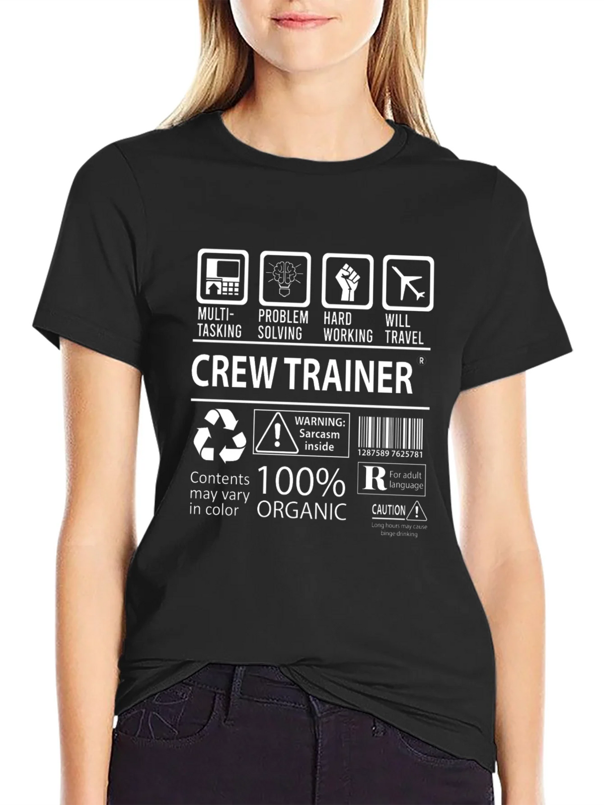 Crew Trainer 100% Organic T-Shirt product image 2