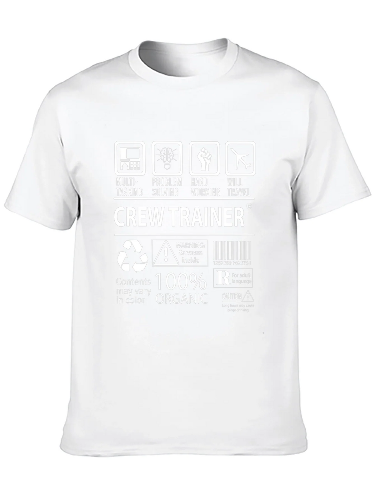 Crew Trainer 100% Organic T-Shirt product image 9
