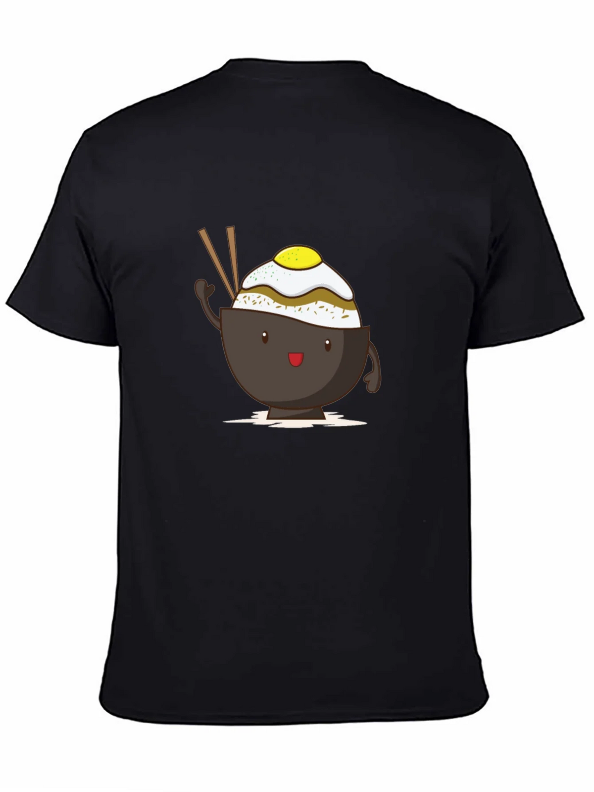 Cute Rice Bowl Cartoon T-Shirt product image 2