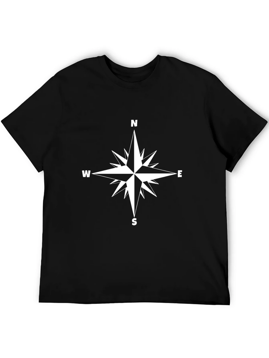 Compass Rose Graphic T-Shirt product image 5