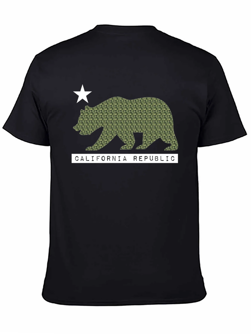 California Republic Camo Bear T-Shirt product image 4