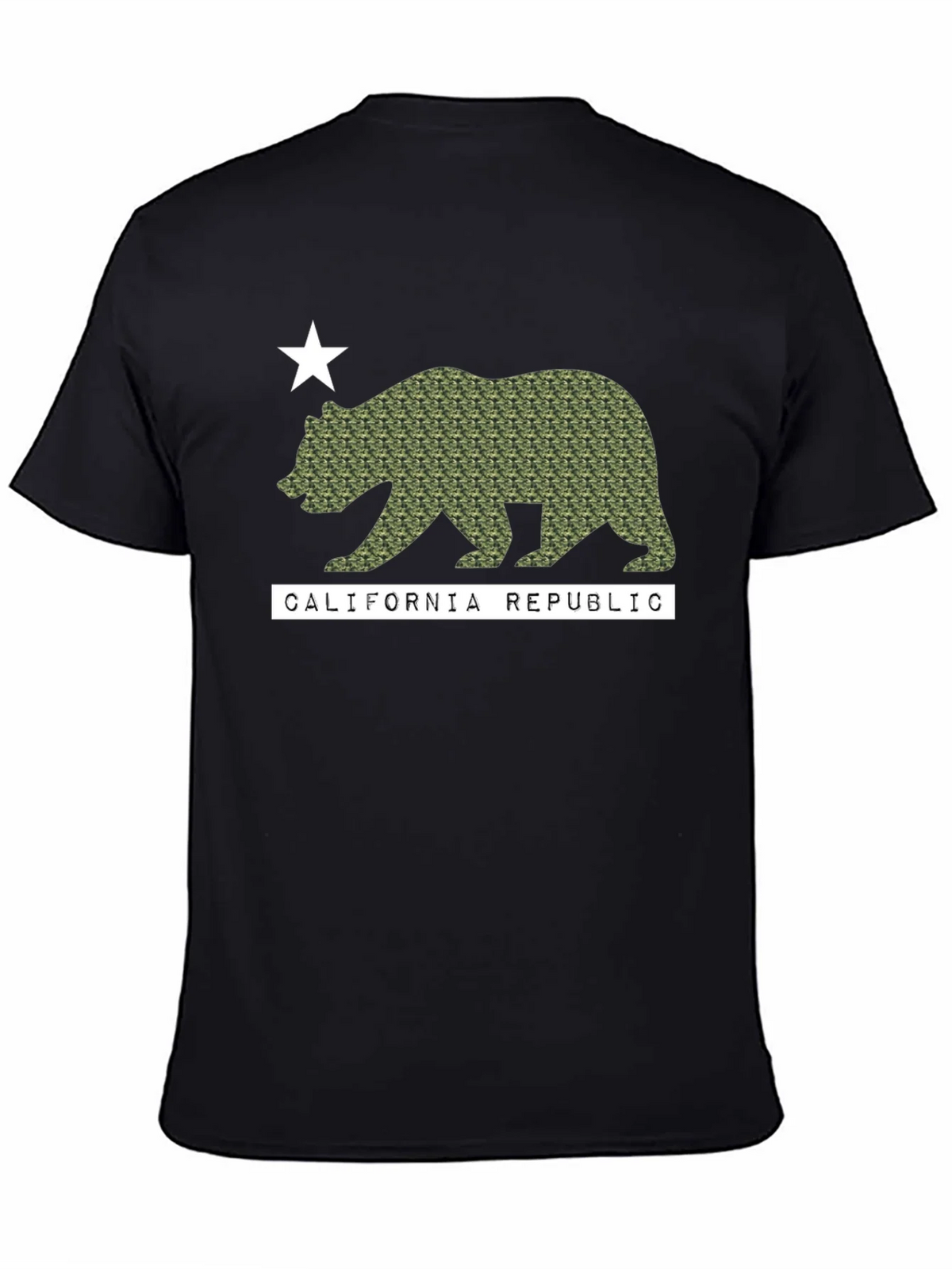 California Republic Camo Bear T-Shirt product image 4