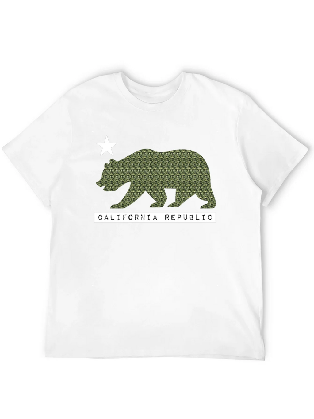 California Republic Camo Bear T-Shirt product image 11