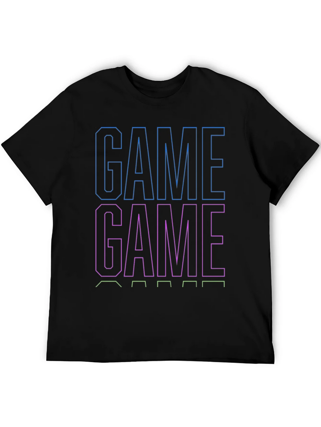 Game On Black T-Shirt for Gamers product image 5