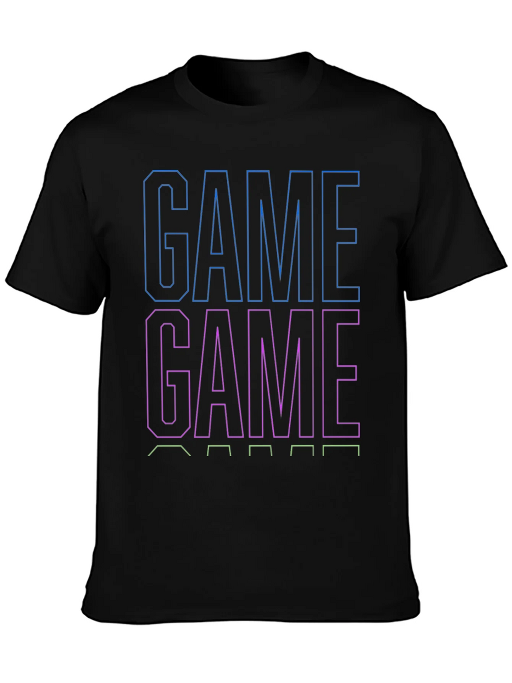 Game On Black T-Shirt for Gamers product image 3