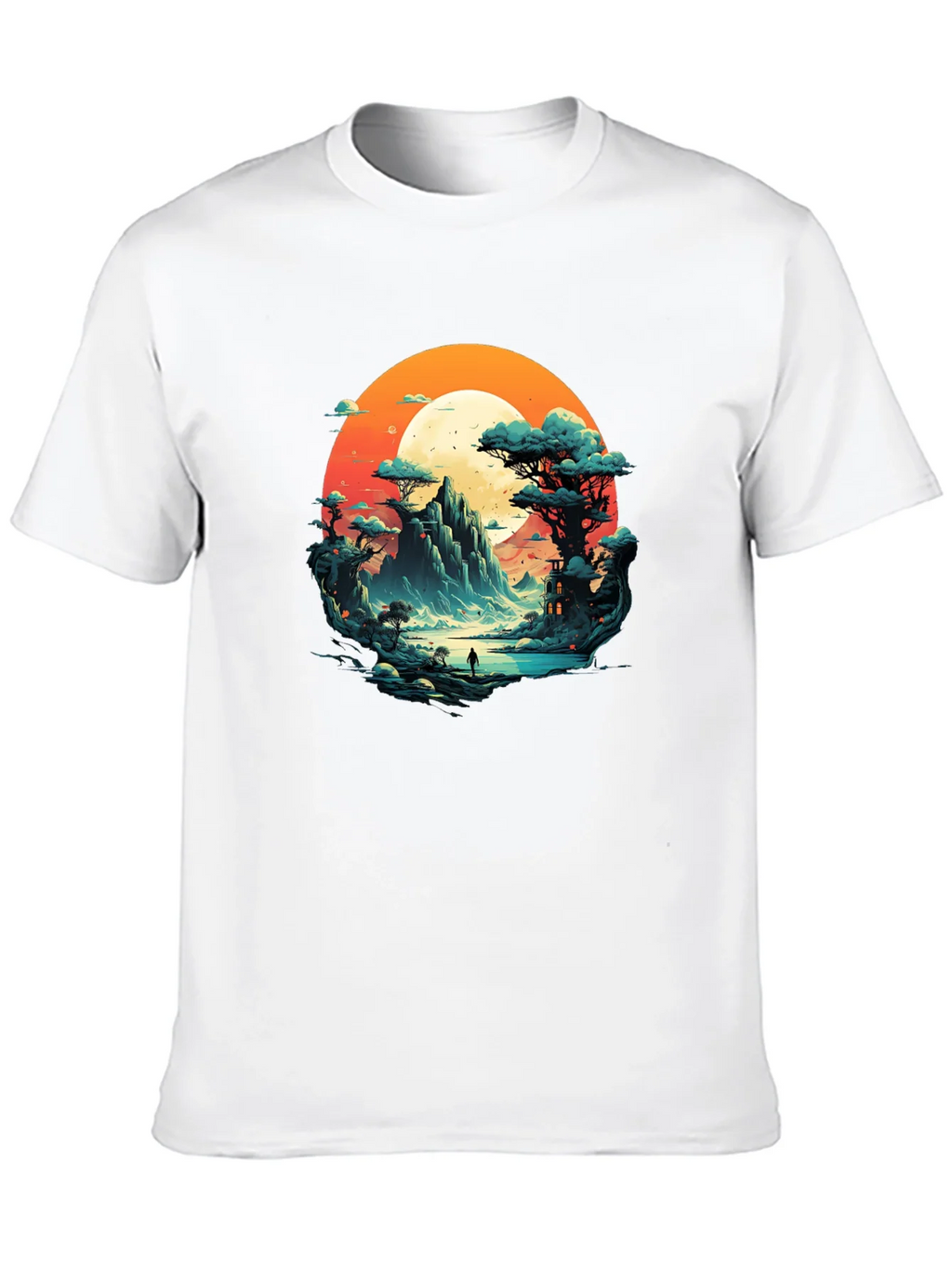 Scenic Mountain Landscape Graphic Tee product image 9