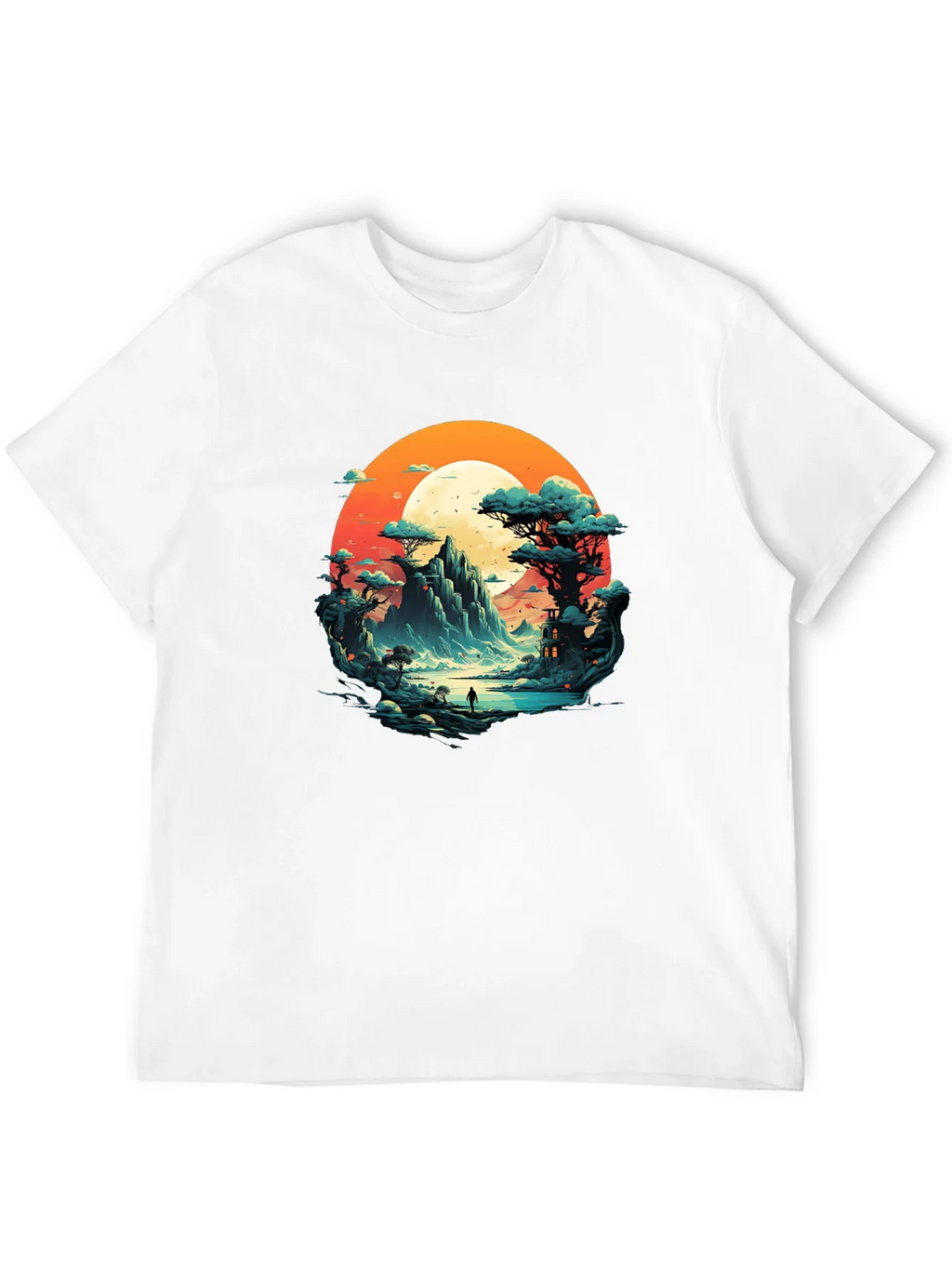 Scenic Mountain Landscape Graphic Tee product image 11
