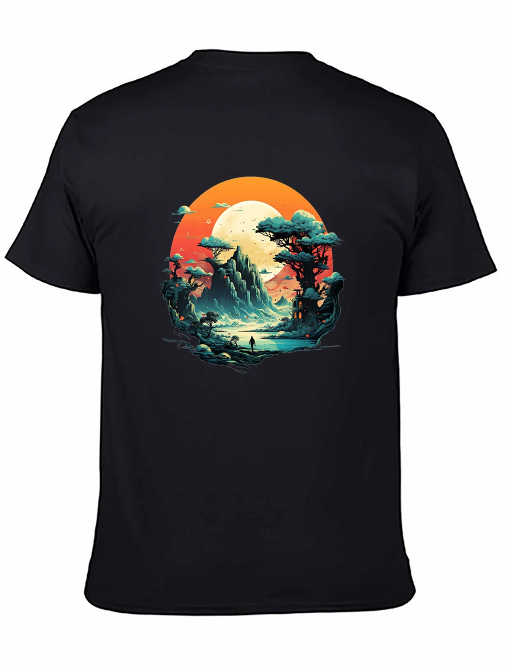 Scenic Mountain Landscape Graphic Tee product image 4