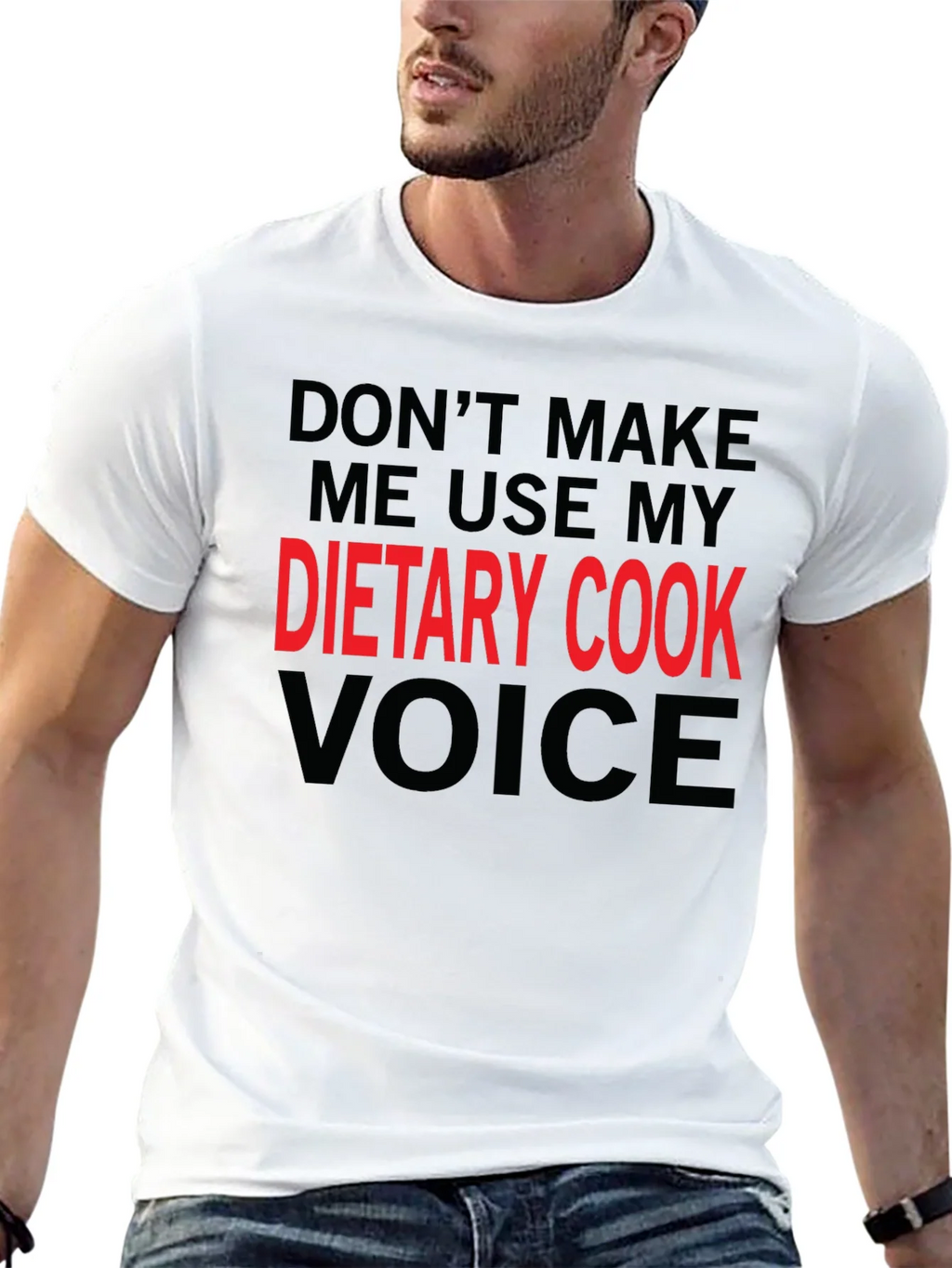 Dietary Cook Voice T-Shirt Funny Gift Tee product image 12