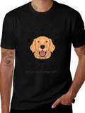 Funny Golden Retriever Dog T-Shirt - Mom Said Im a Baby! product image 1