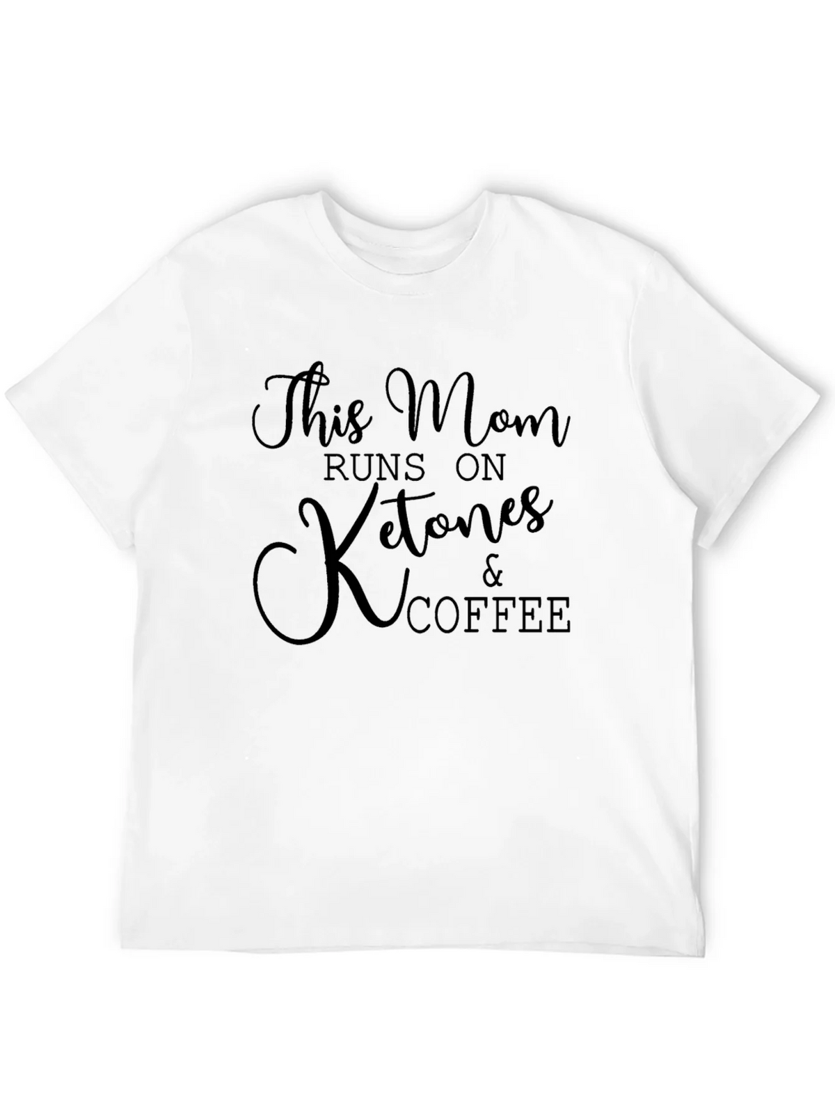 This Mom Runs on Ketones & Coffee T-Shirt product image 11