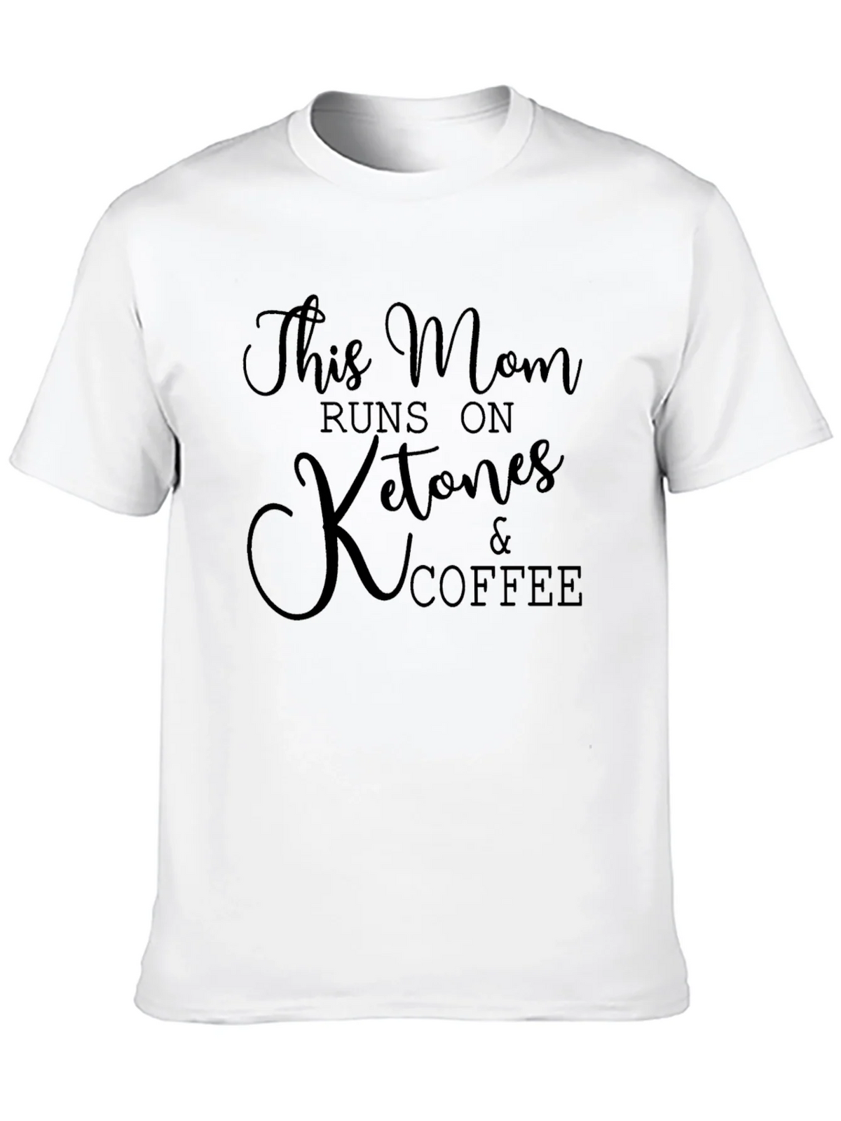 This Mom Runs on Ketones & Coffee T-Shirt product image 9