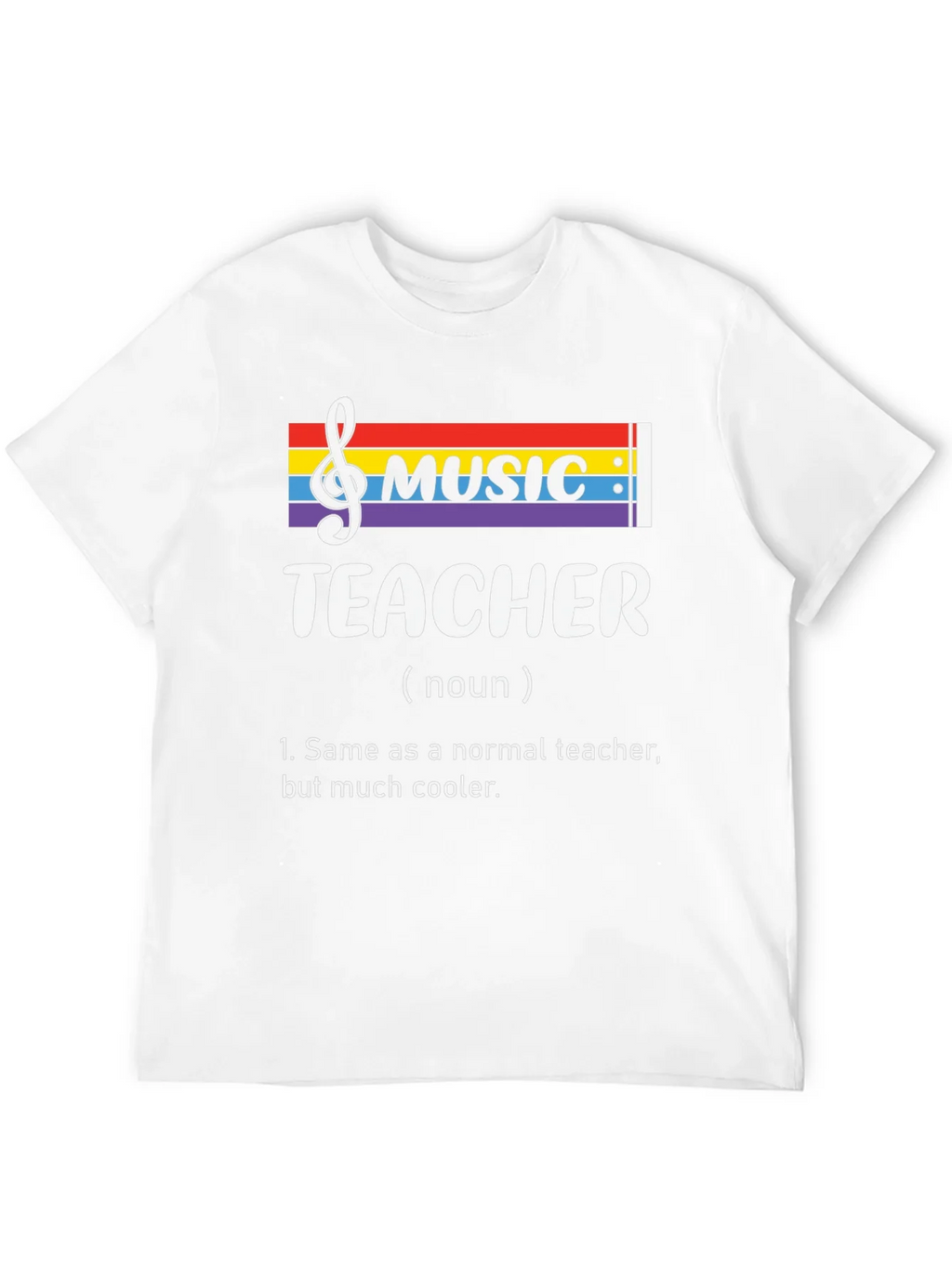 Music Teacher Definition T-Shirt product image 8