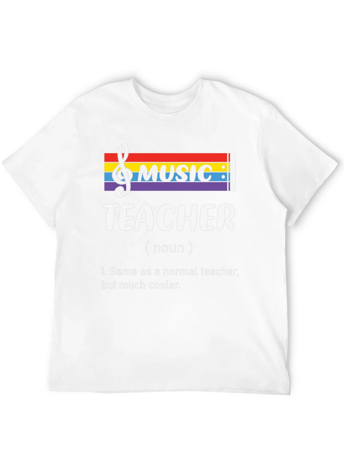 Music Teacher Definition T-Shirt product image 8