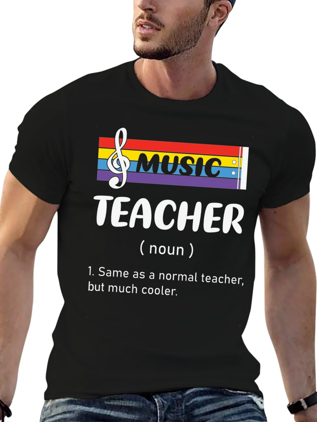 Music Teacher Definition T-Shirt product image 6