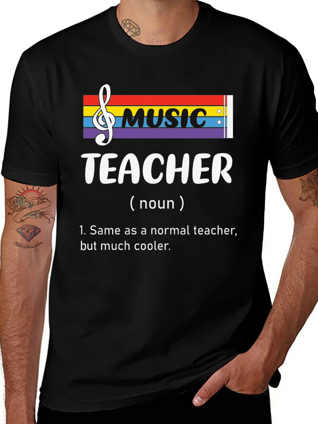 Music Teacher Definition T-Shirt product image 1