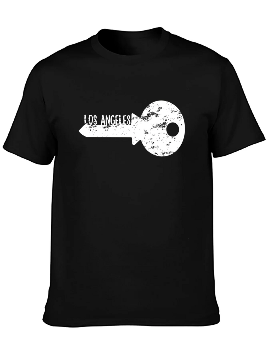 Los Angeles Key Graphic T-Shirt - Black product image 3