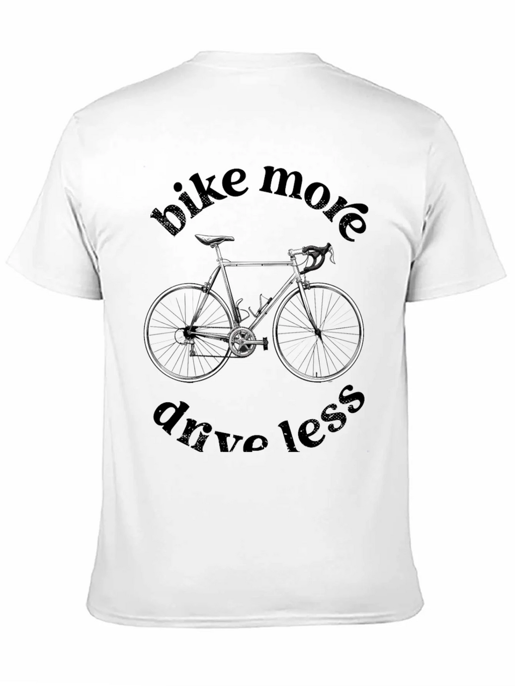 Bike More Drive Less Graphic Tee product image 10