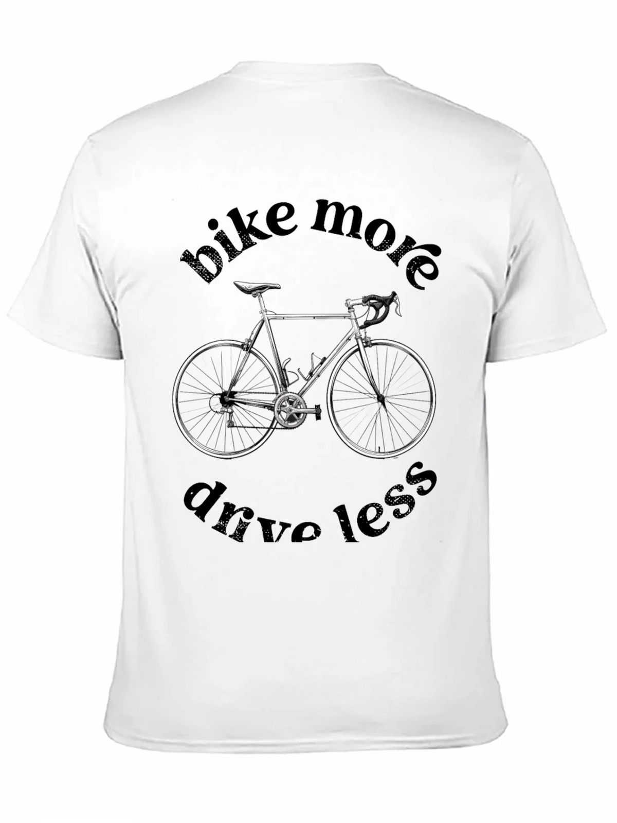 Bike More Drive Less Graphic Tee product image 10