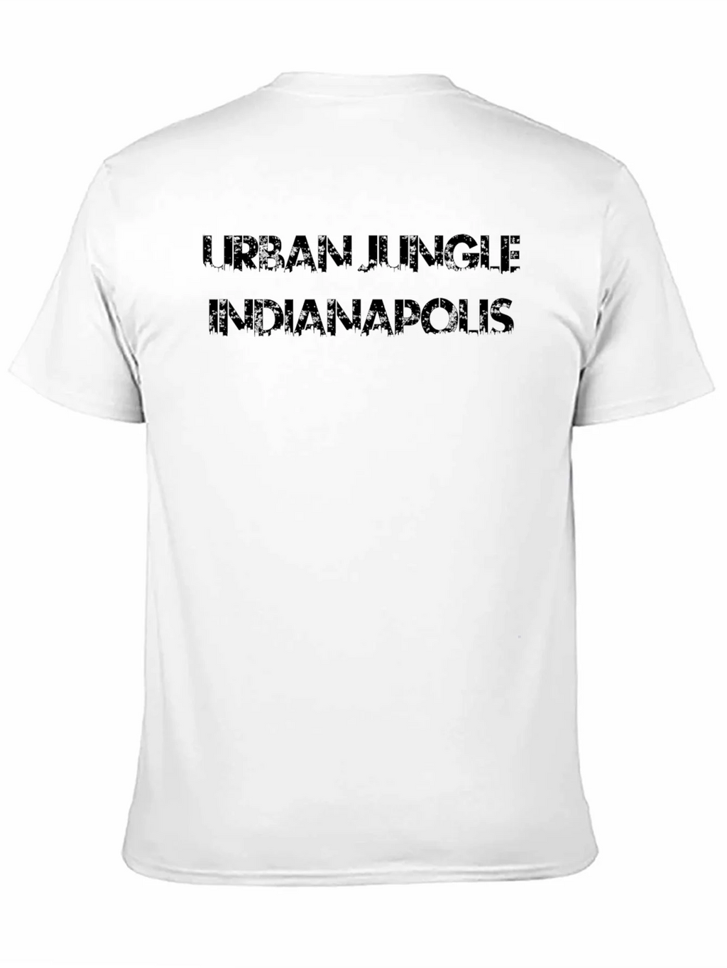 Urban Jungle Indianapolis Black Graphic T-Shirt product image 5