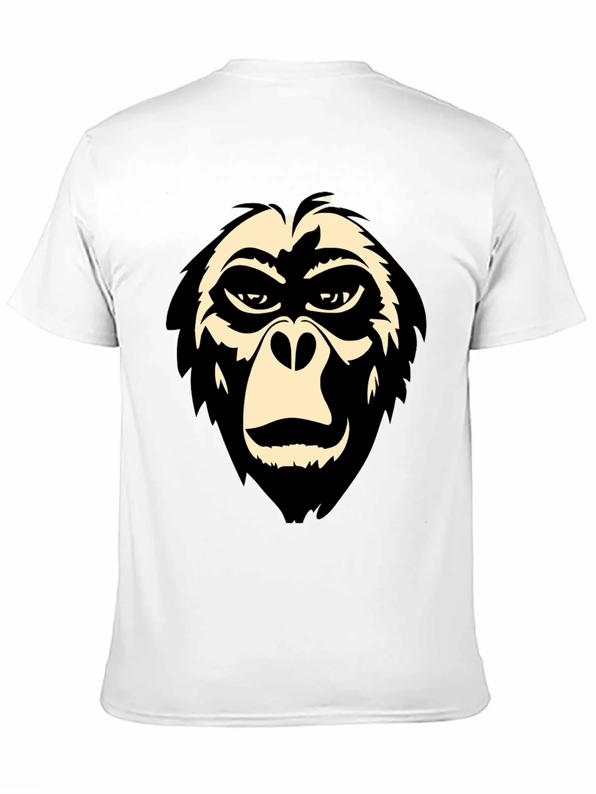 Cool Gorilla Face Graphic Tee - Black T-Shirt product image 10