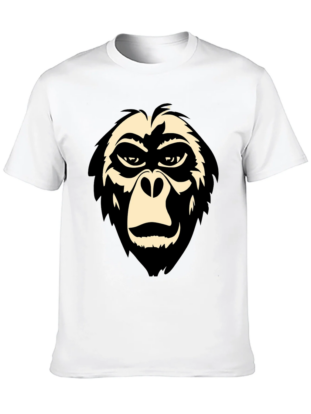 Cool Gorilla Face Graphic Tee - Black T-Shirt product image 9